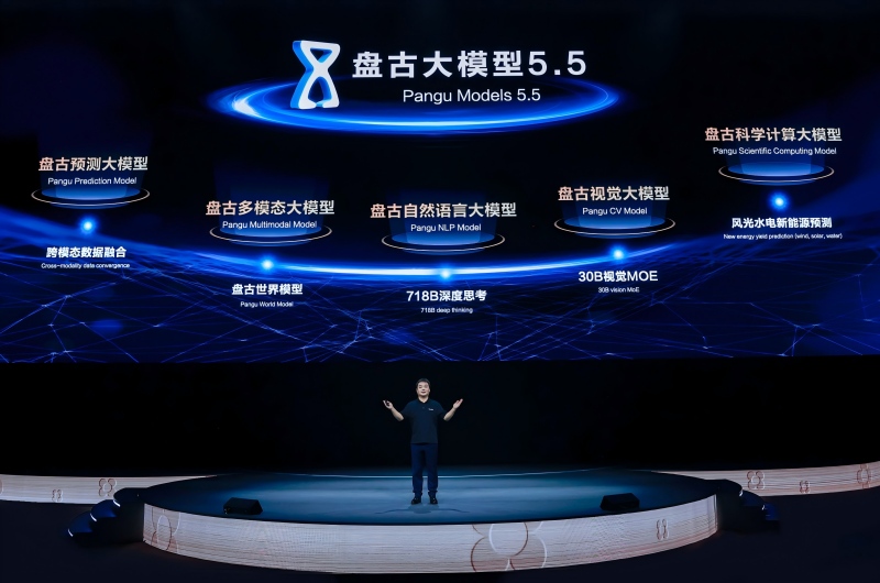 技术迭代再攀高峰 华为云盘古大模型5.5正式发布 全维度赋能千行万业智能升级
